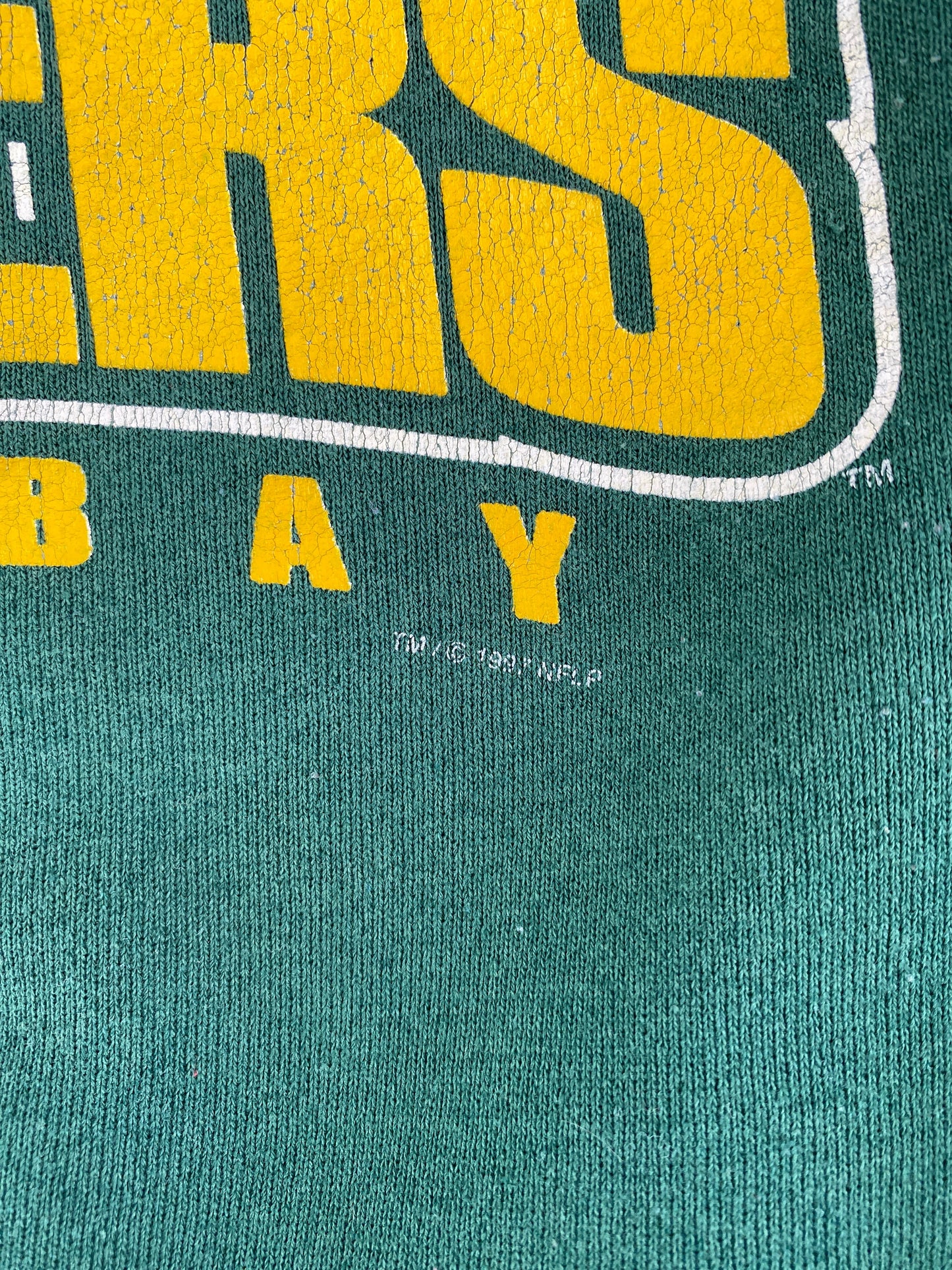1997 GREEN BAY PACKERS Made in USA Size XXL Vintage NFL Sweat-Shirt / G642S