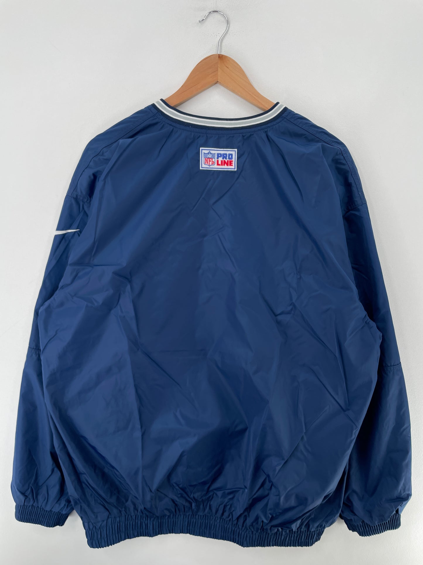 90’s NIKE x DALLAS COWBOYS REVERSABLE Approx. Size XL Vintage NFL Nylon Jacket / F7708N