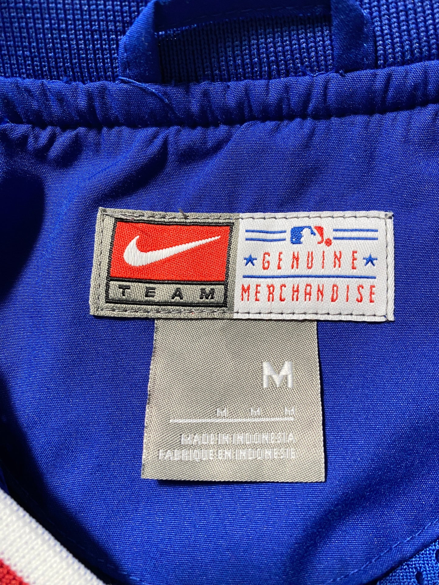 00’ NIKE x CUBS Size M MLB Nylon Jacket / F9286N