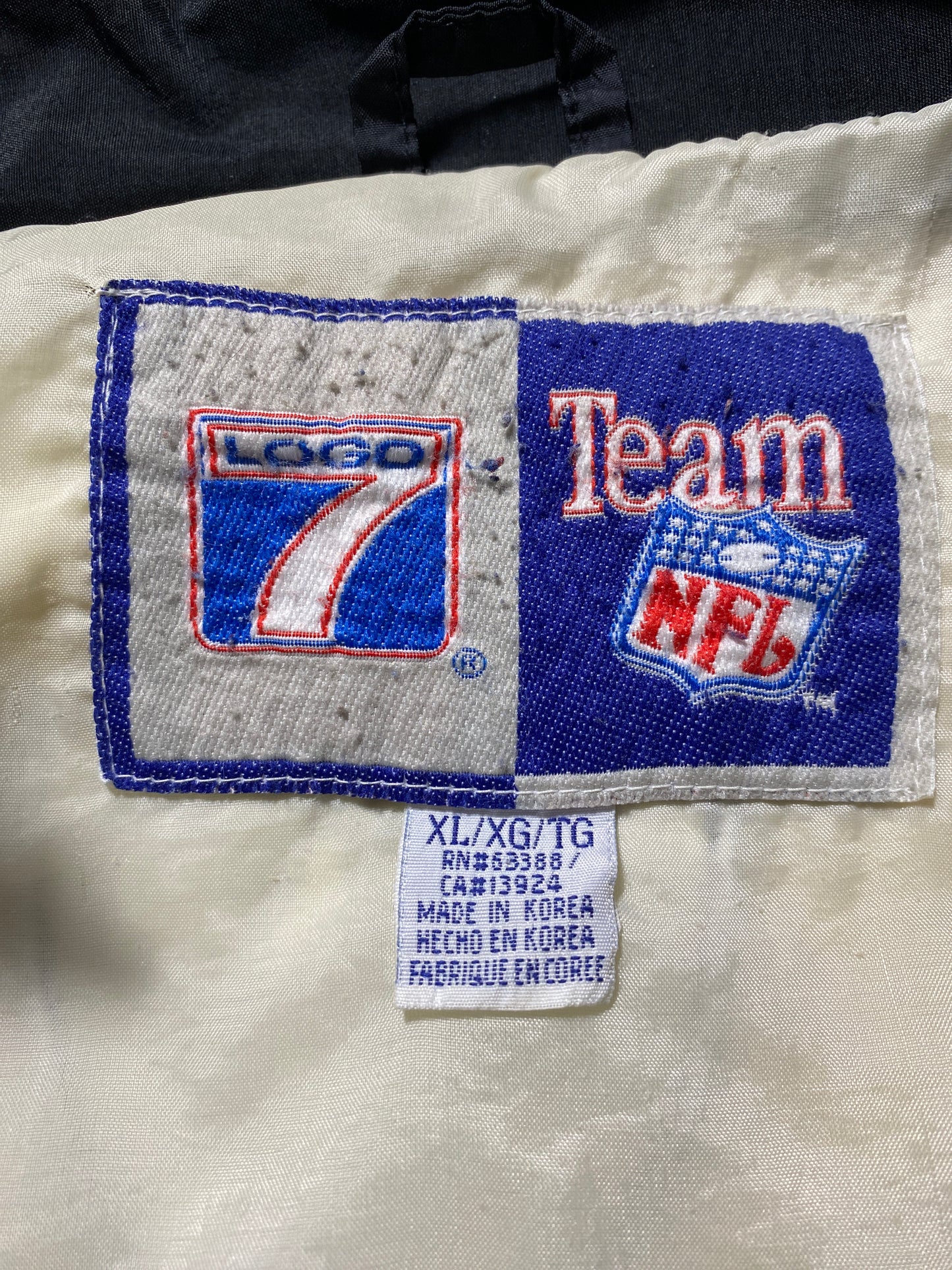 90’s RAIDERS Size XL NFL Nylon Jacket / F6662N