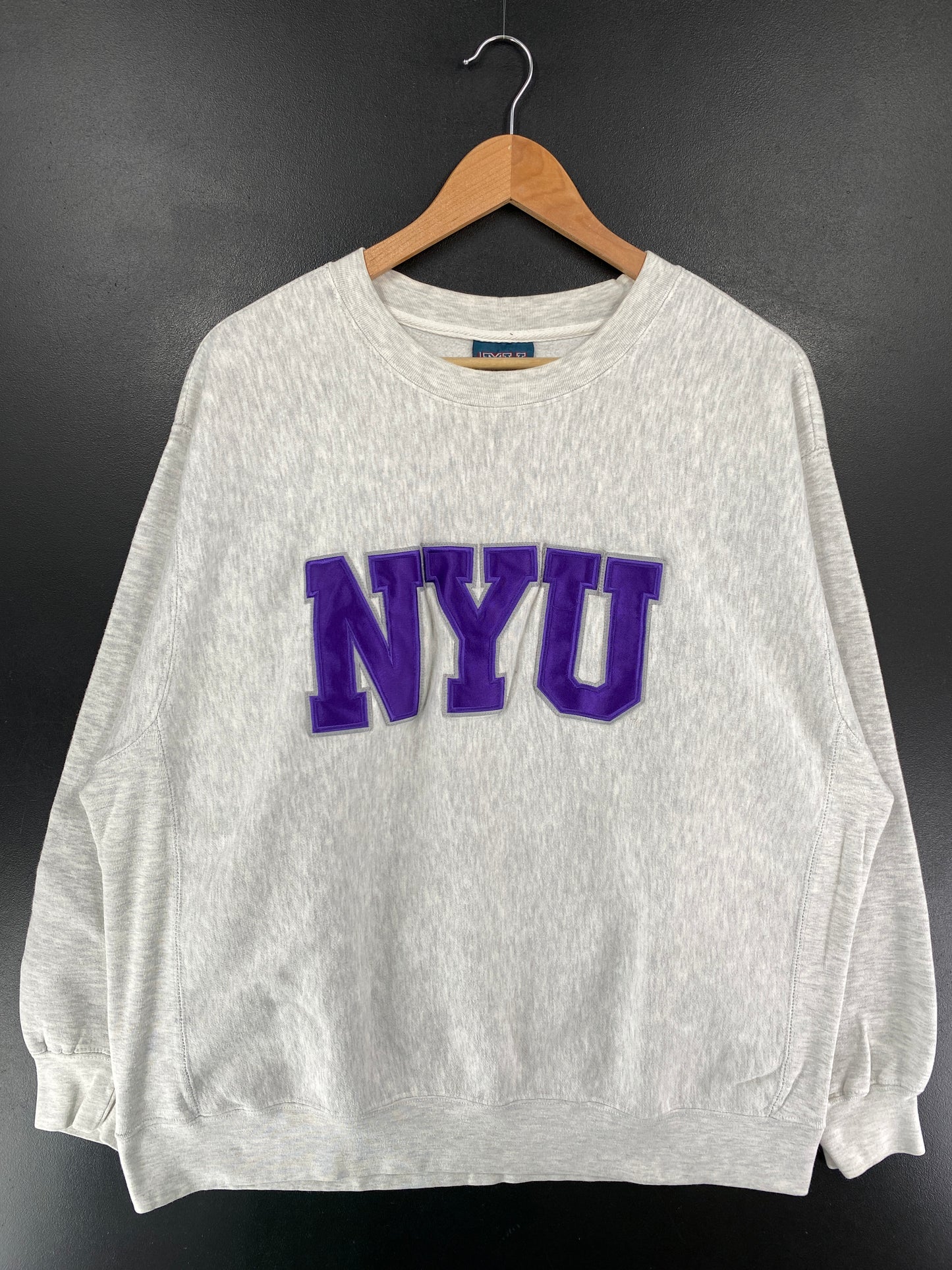 90’s NYU Size XL College Sweat-shirt / G5390S