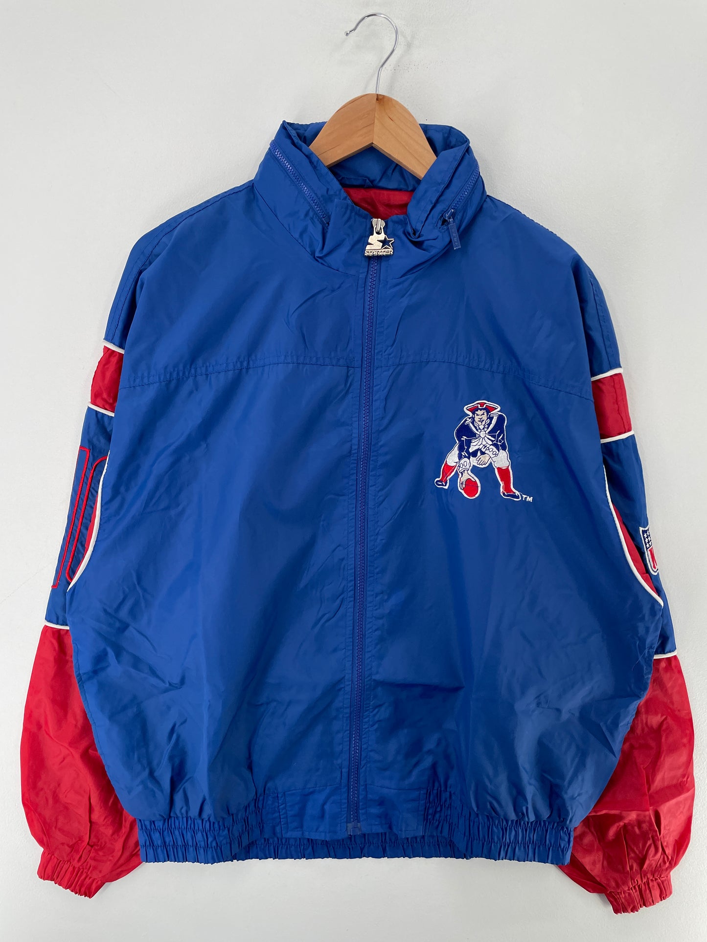 90’s STARTER X PATRIOTS Size M Vintage NFL Nylon Jacket / F7760N