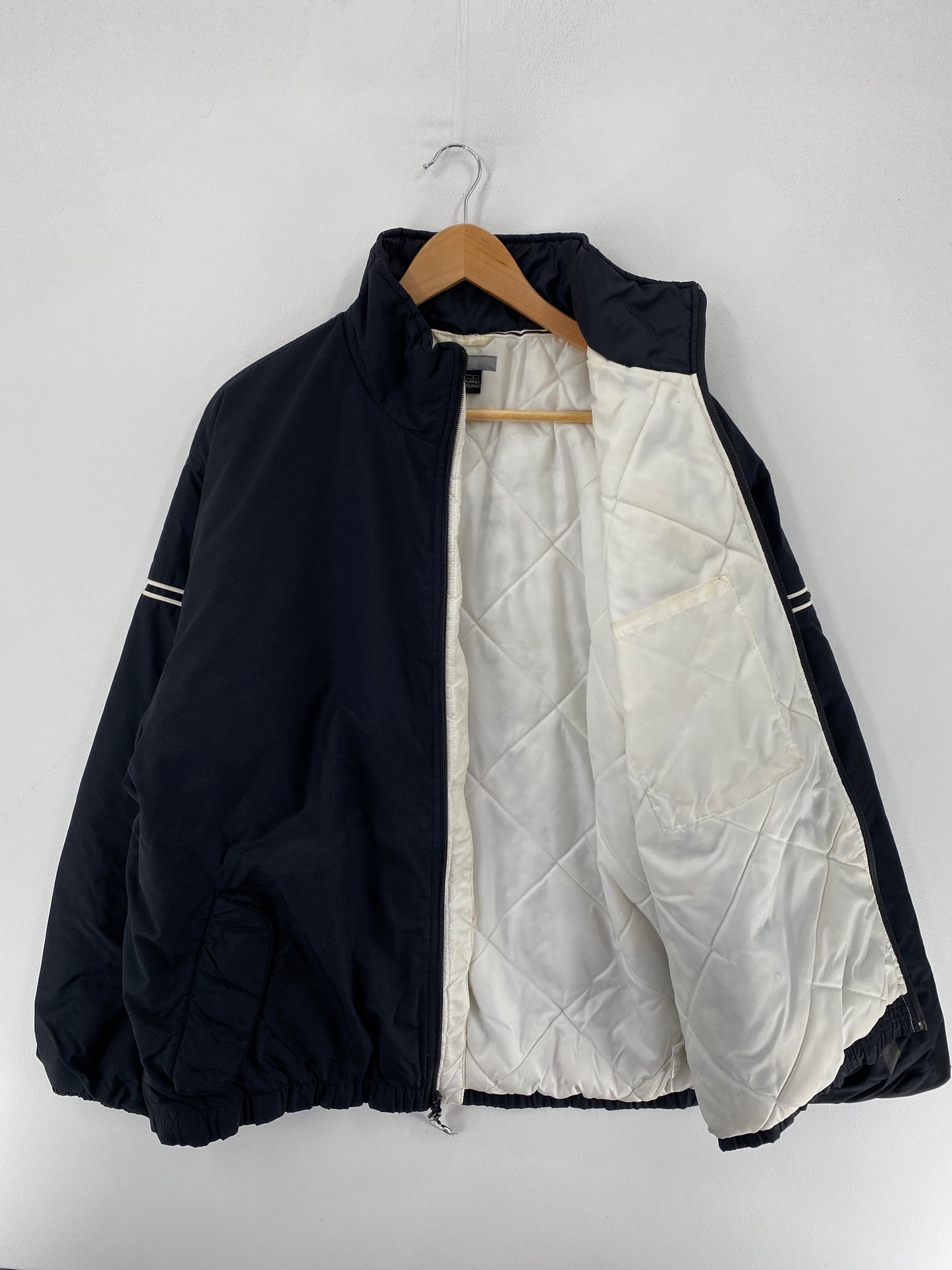 00’ NIKE Size L Nylon Padded Zip-up Jacket / F6090N