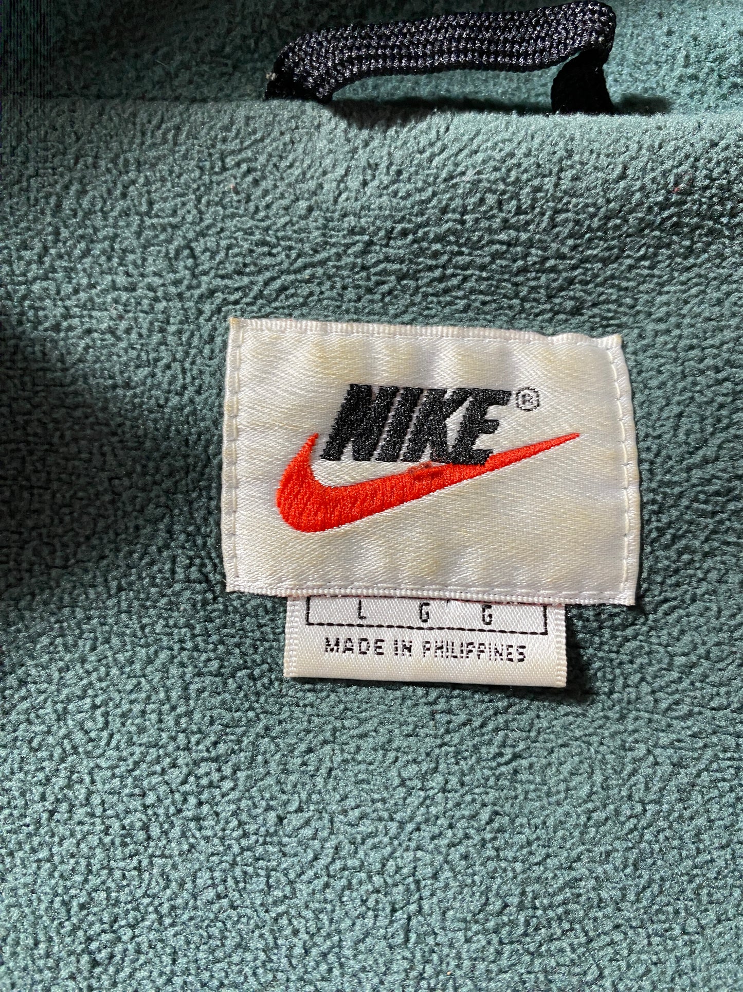 90’s NIKE Size L Nylon Zip-up Jacket / F6088N