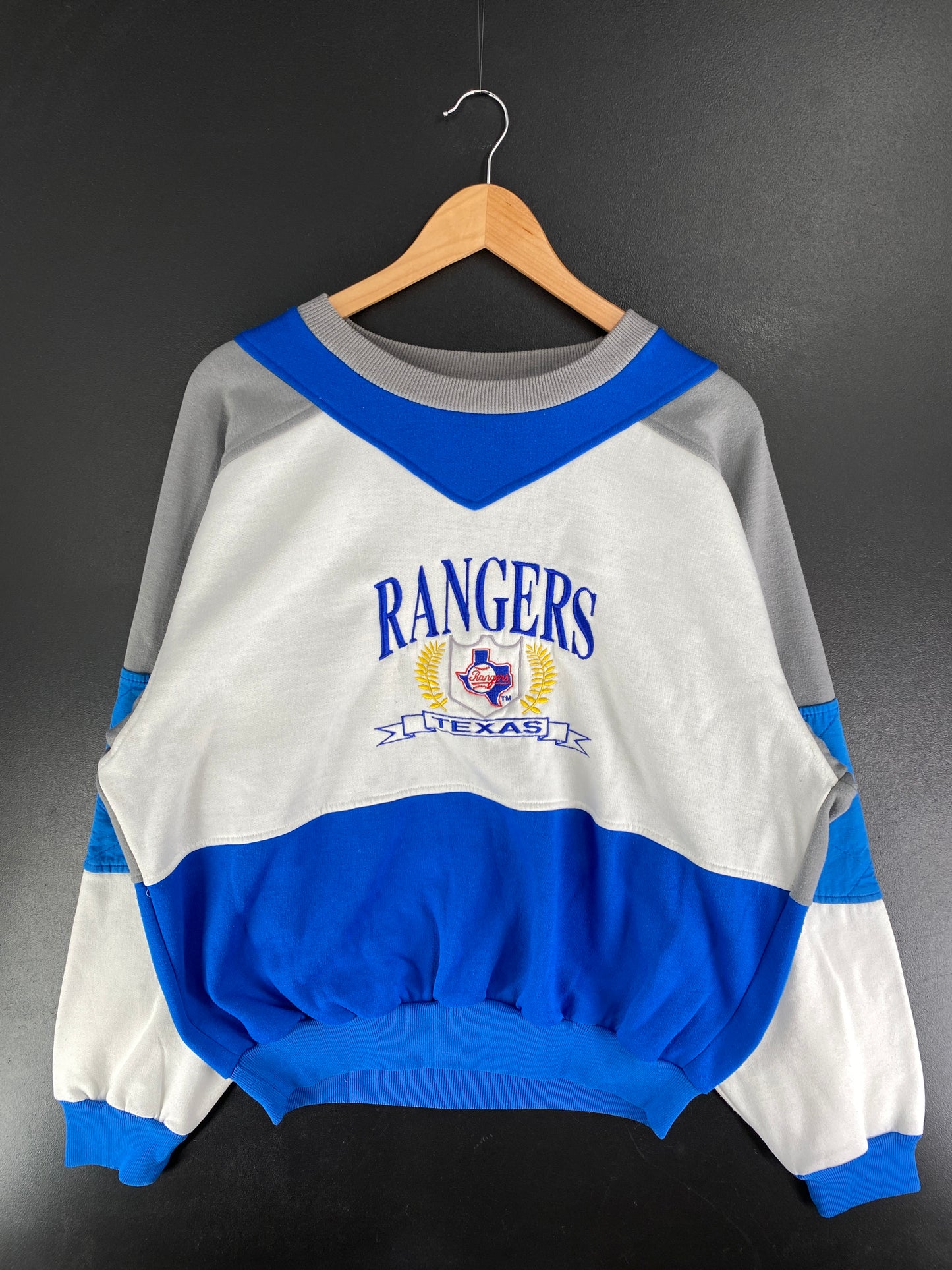 90’s TEXAS RANGERS Size L MLB Sweat-Shirt / F6106S