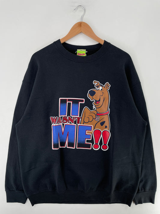00' SCOOBY DOO Size No Tag (Approx.L) Vintage Sweat-shirt / F7786S