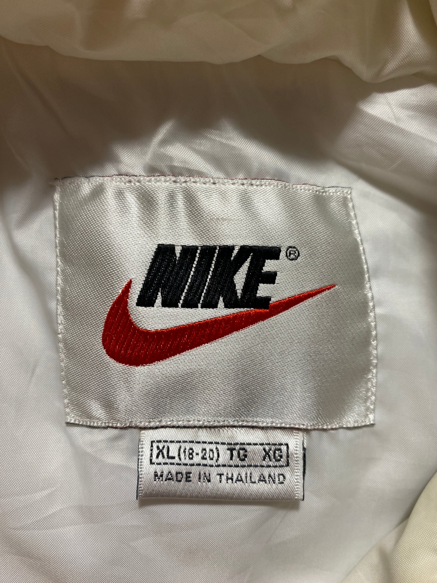 90's NIKE MINI SWOOSH Size Boys XL Vintage Padded Nylon Vest / G5440N