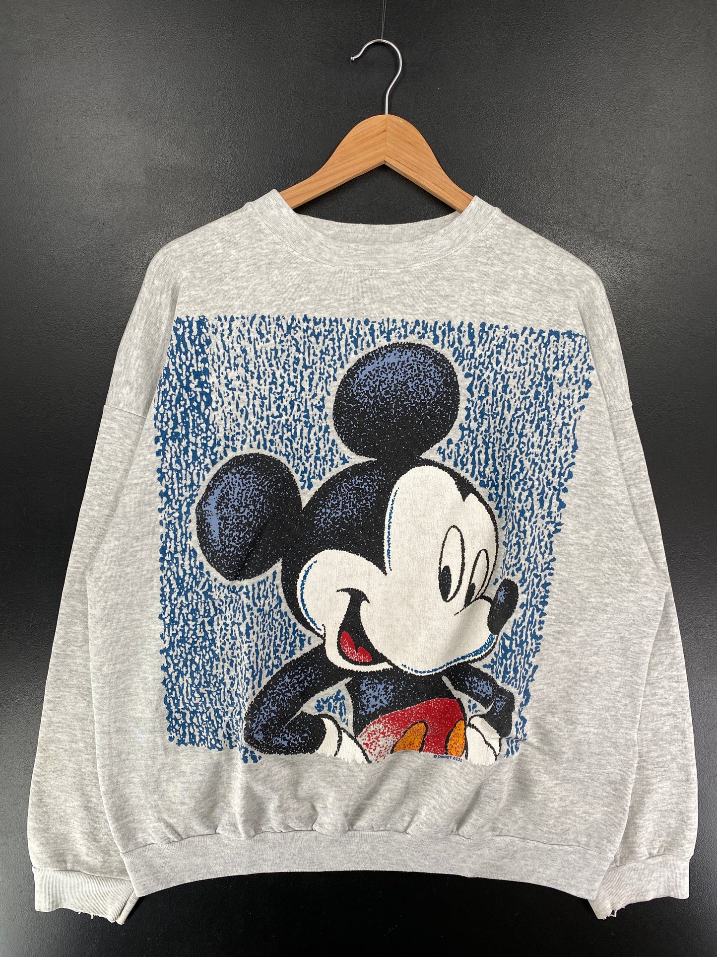90's DISNEY Size No Tag (Approx. XL) Vintage Sweat-shirt / G5442S