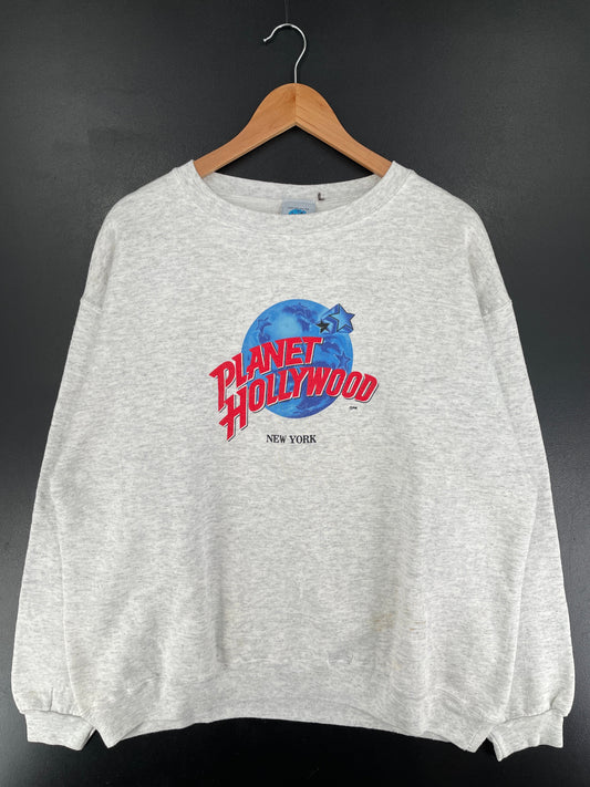 90’s PLANET HOLLYWOOD NEW YORK Size XL Vintage Sweat-shirt / G6949S