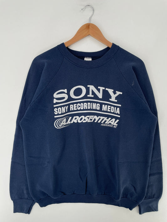 90’s SONY Made in USA Size XL Sweat-shirt / F7819S