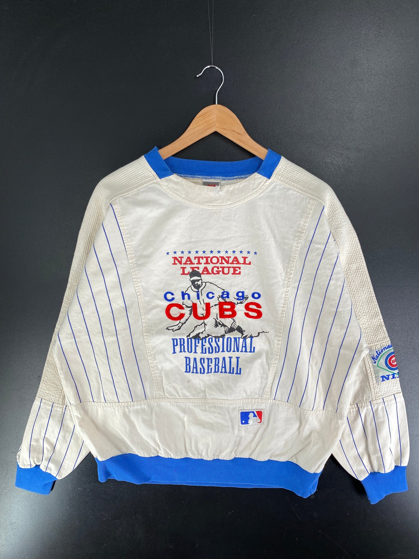 90’s NIKE x CHICAGO CUBS Size M MLB Long sleeve T-shirt / F9799S
