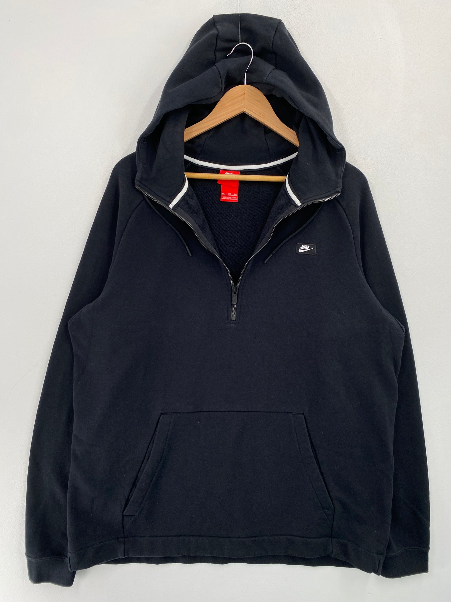 00' NIKE Size XXL Vintage Half Zip-up Hoodie Sweat-shirt / G5471S