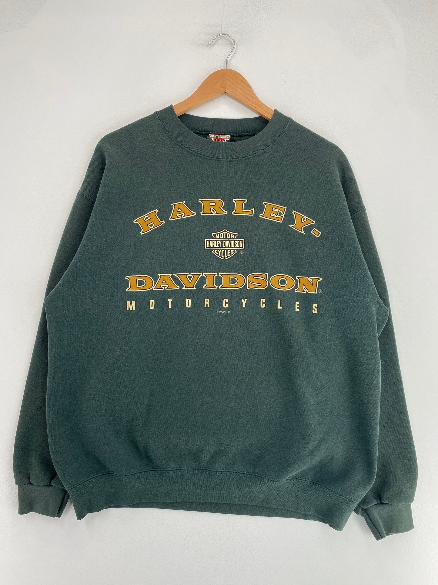 90's HARLEY-DAVIDSON Made in USA Size L Vintage Sweat-Shirt / G2766S