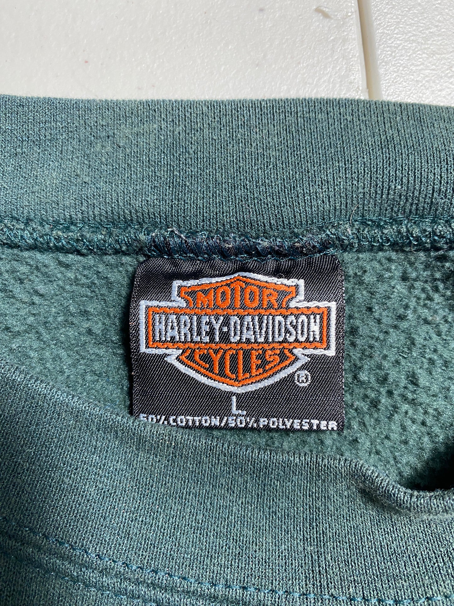 90's HARLEY-DAVIDSON Made in USA Size L Vintage Sweat-Shirt / G2766S