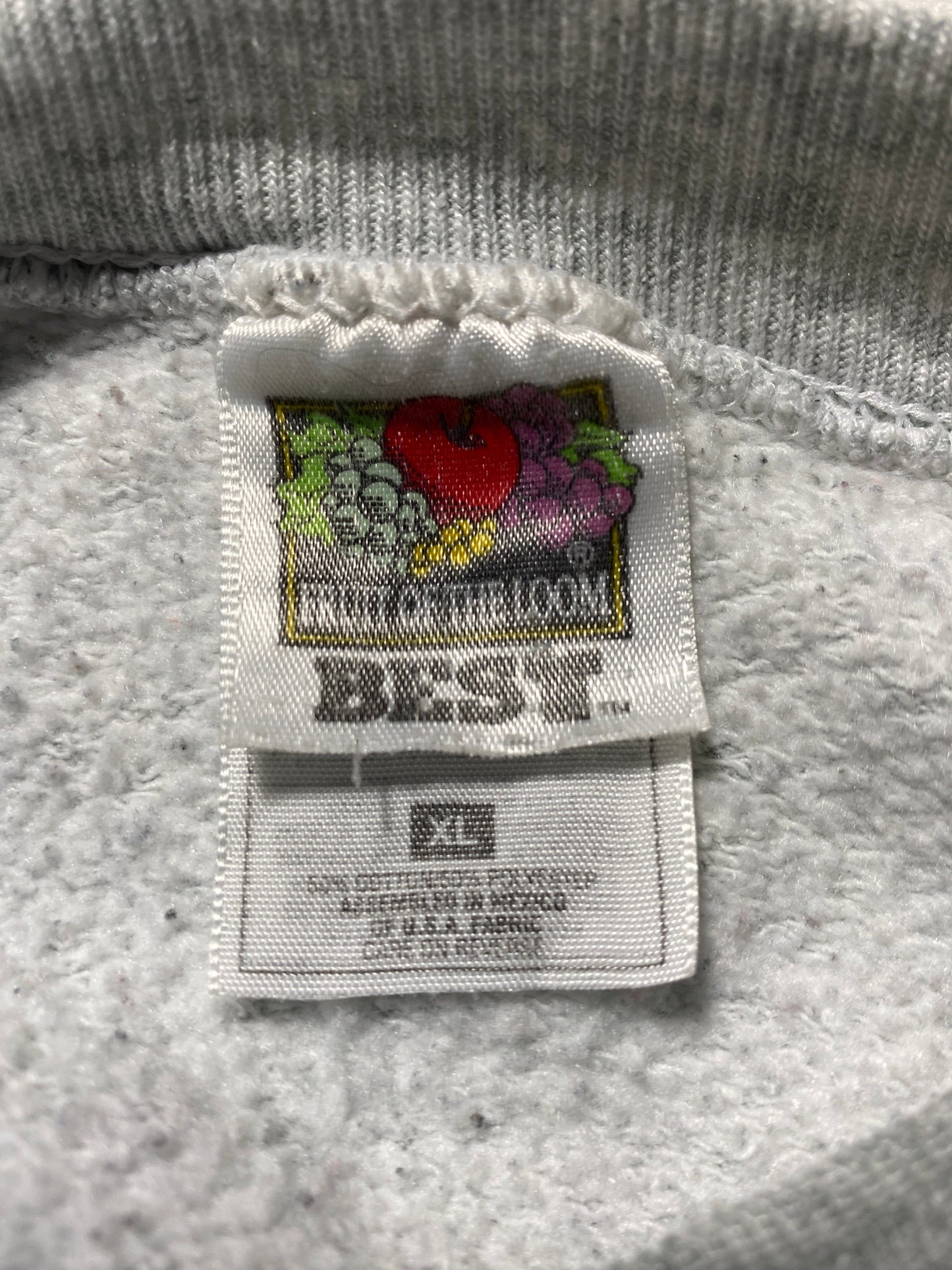 1996 NEW YORK YANKEES WOELD SERIES Size XL Vintage MLB Sweat-Shirt / F6859S