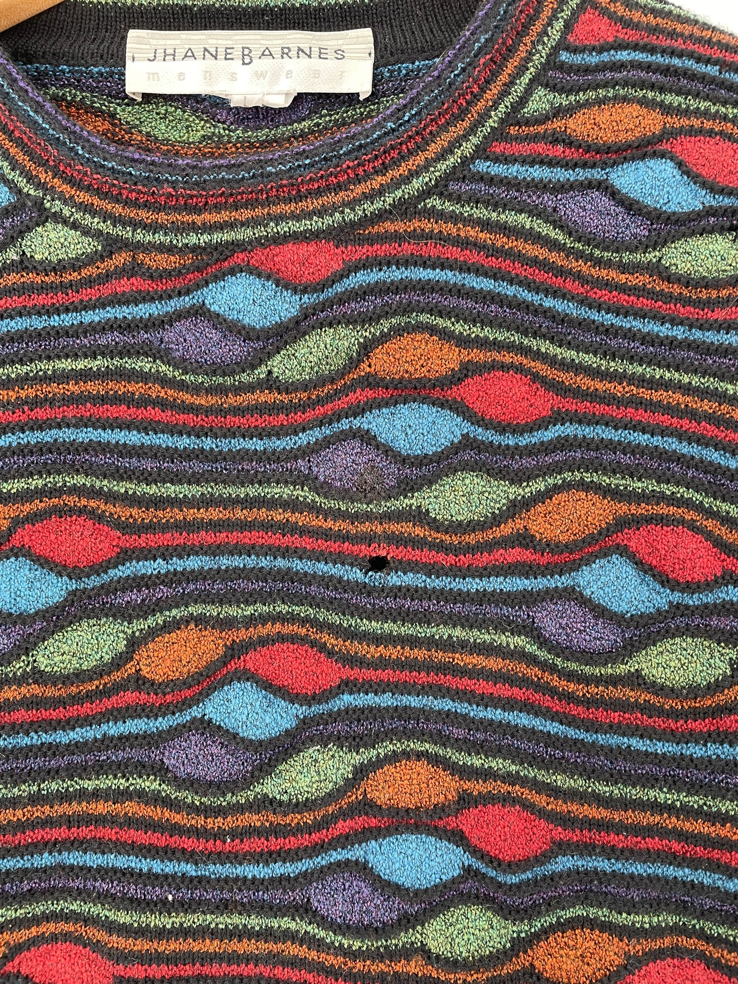 Vintage JHANE BARNES Size L Knit Sweater / G4621K