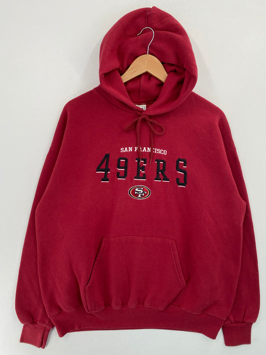 90’s SAN FRANCISCO 49ERS Size L NFL Hoodie Sweat-Shirt / G5500S