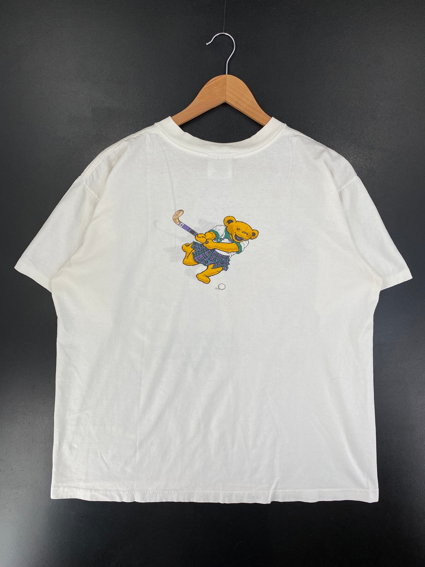 1996 GRATEFUL DEAD Single Stitch Made in USA Size L Vintage Music T-shirt / G1642T