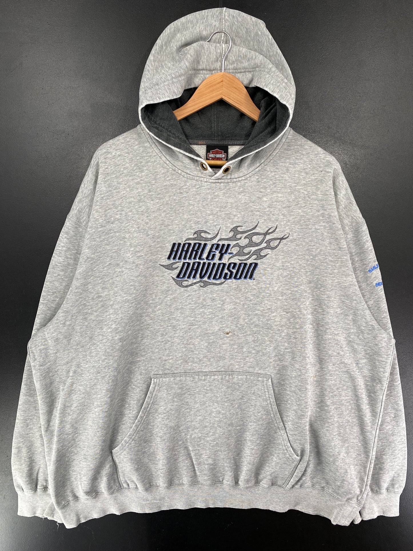 Vintage HARLEY DAVIDSON Size XXL Hoodie Sweat-shirt / G5508S