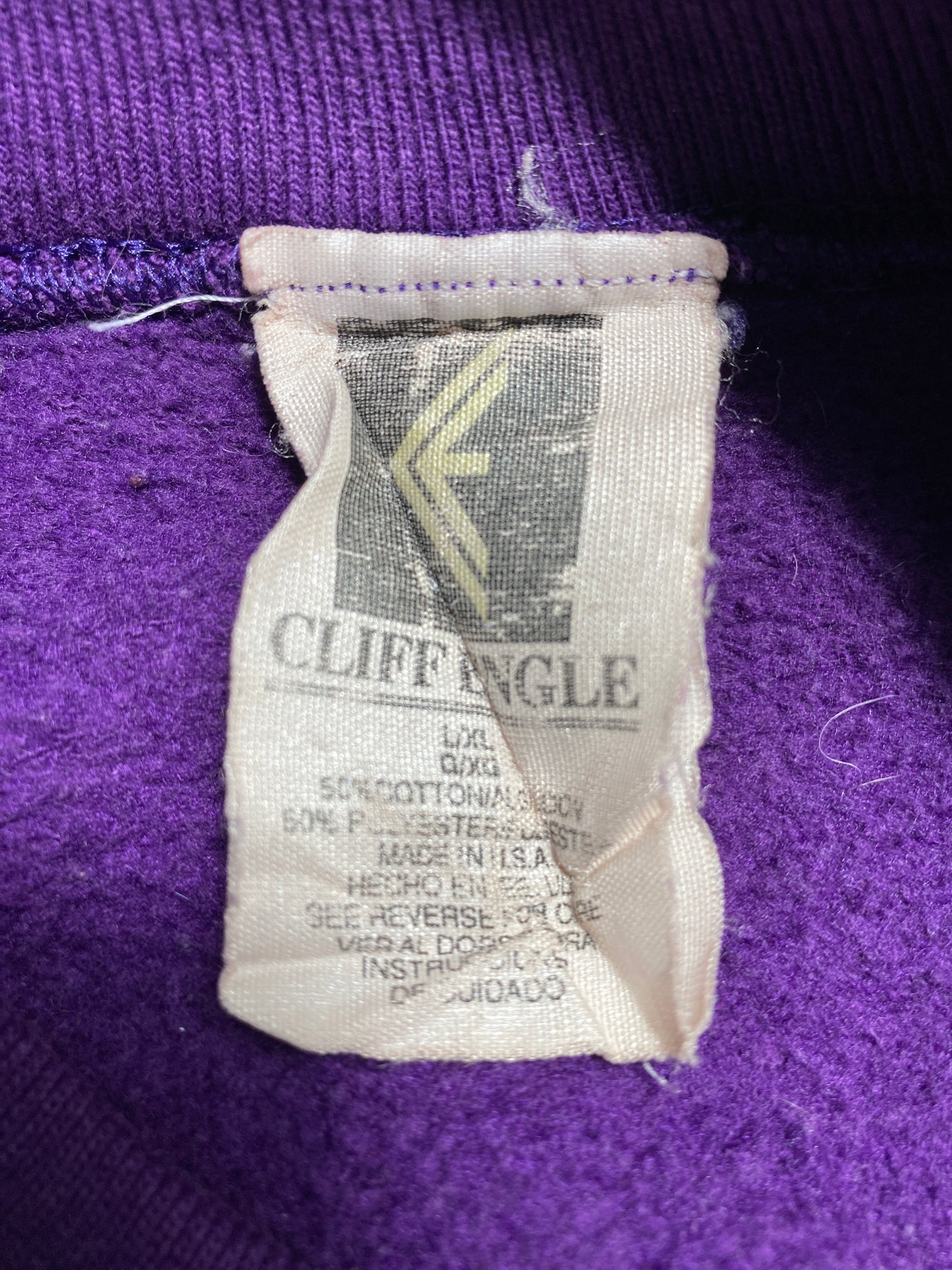 90's MINNESOTA VIKINGS Made in USA Size L/XL Vintage NFL Sweat-shirt / G2946S