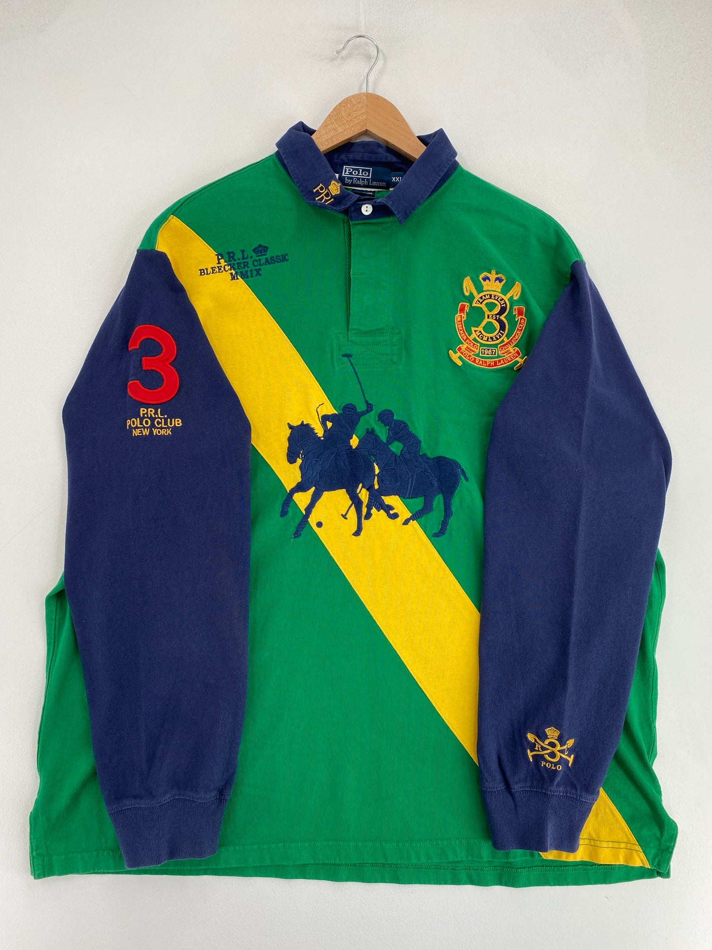 Vintage POLO Size XXL Rugby-Shirt / G2963R