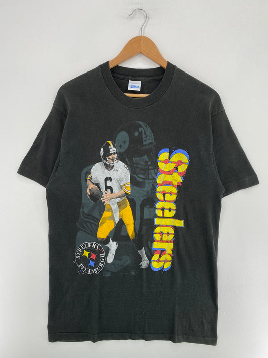 90’s SALEM x PITTSBURGH STEELERS Size L Vintage NFL T-shirt / G1666T