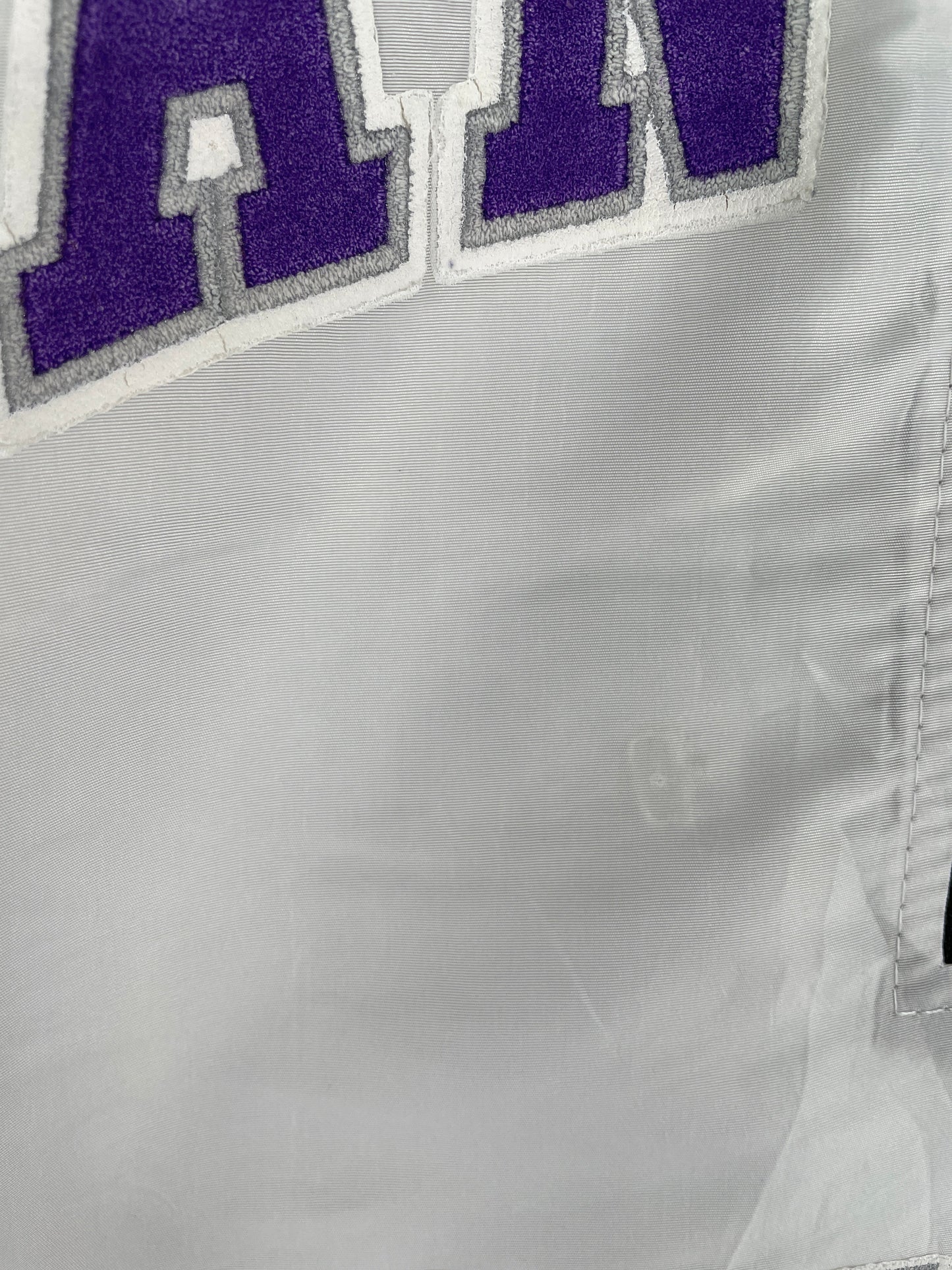 90's SAN DIEGO CALIFORNIA Made in USA Size Approx.XXL Vintage College Nylon Jacket / F7056N