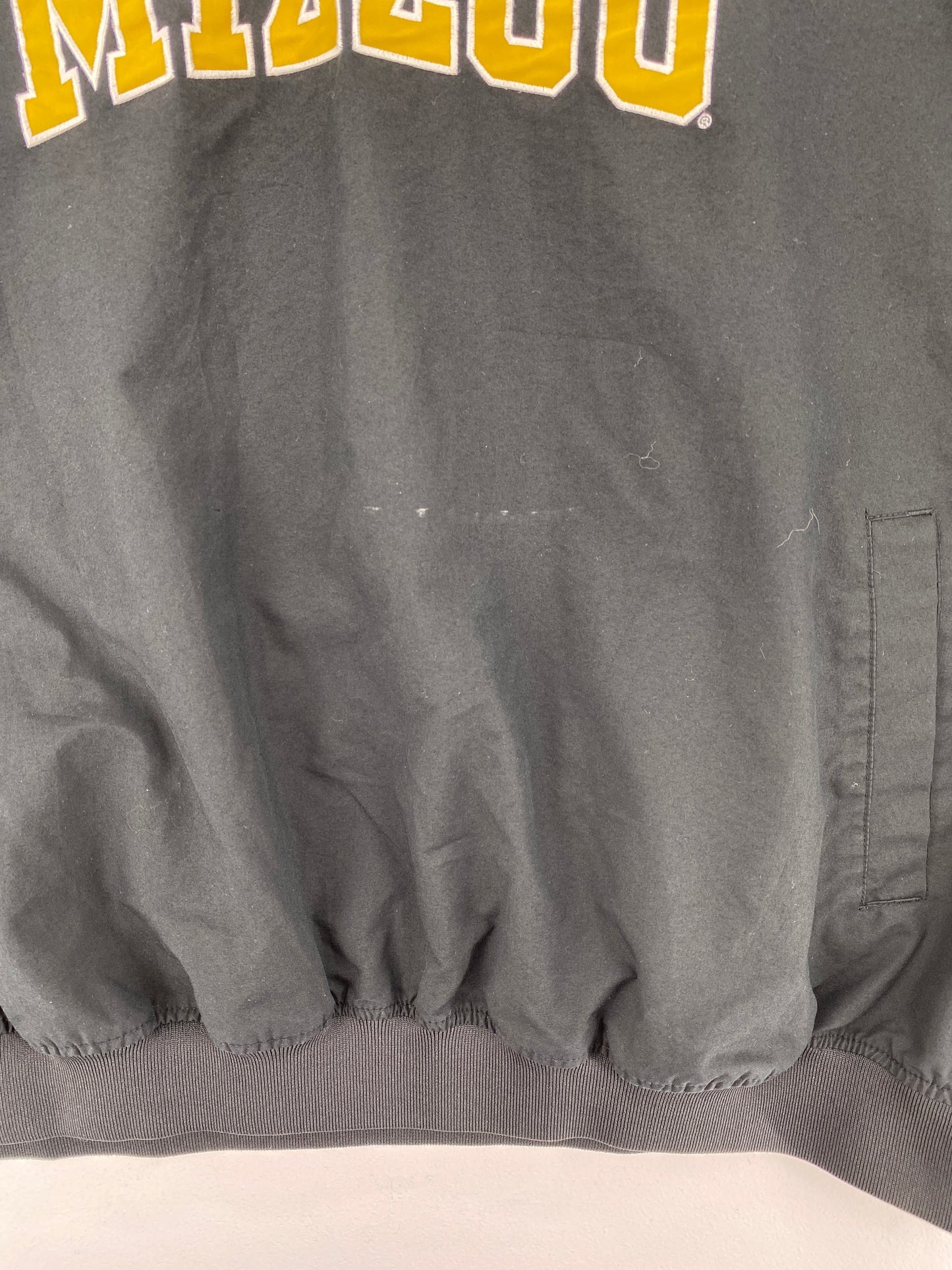 00' NIKE x MIZZOU Size XL Vintage College Nylon Jacket / F7062N