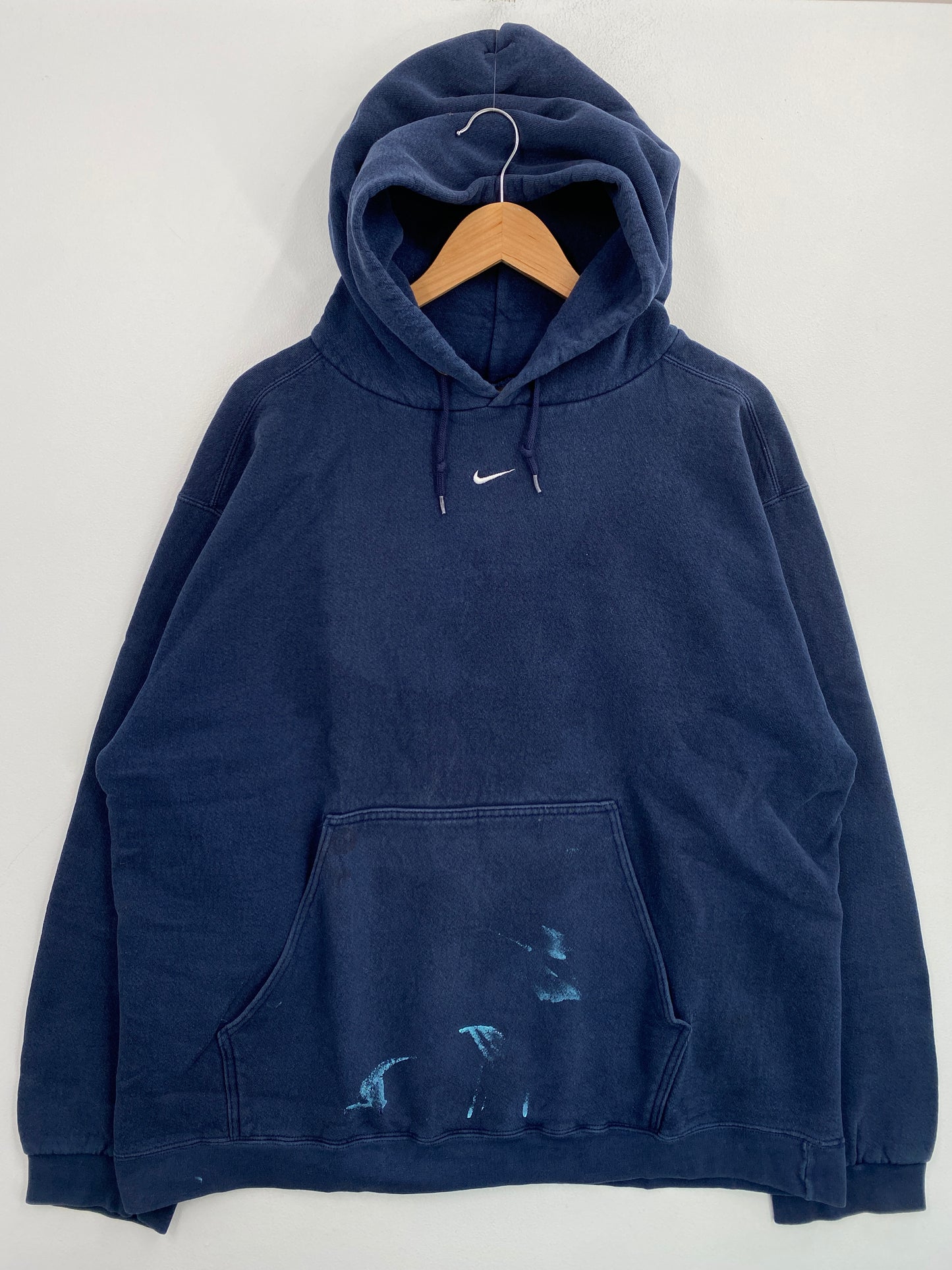 90's NIKE CENTER SWOOSH Size XL Vintage Hoodie Sweat-shirt / G5526S