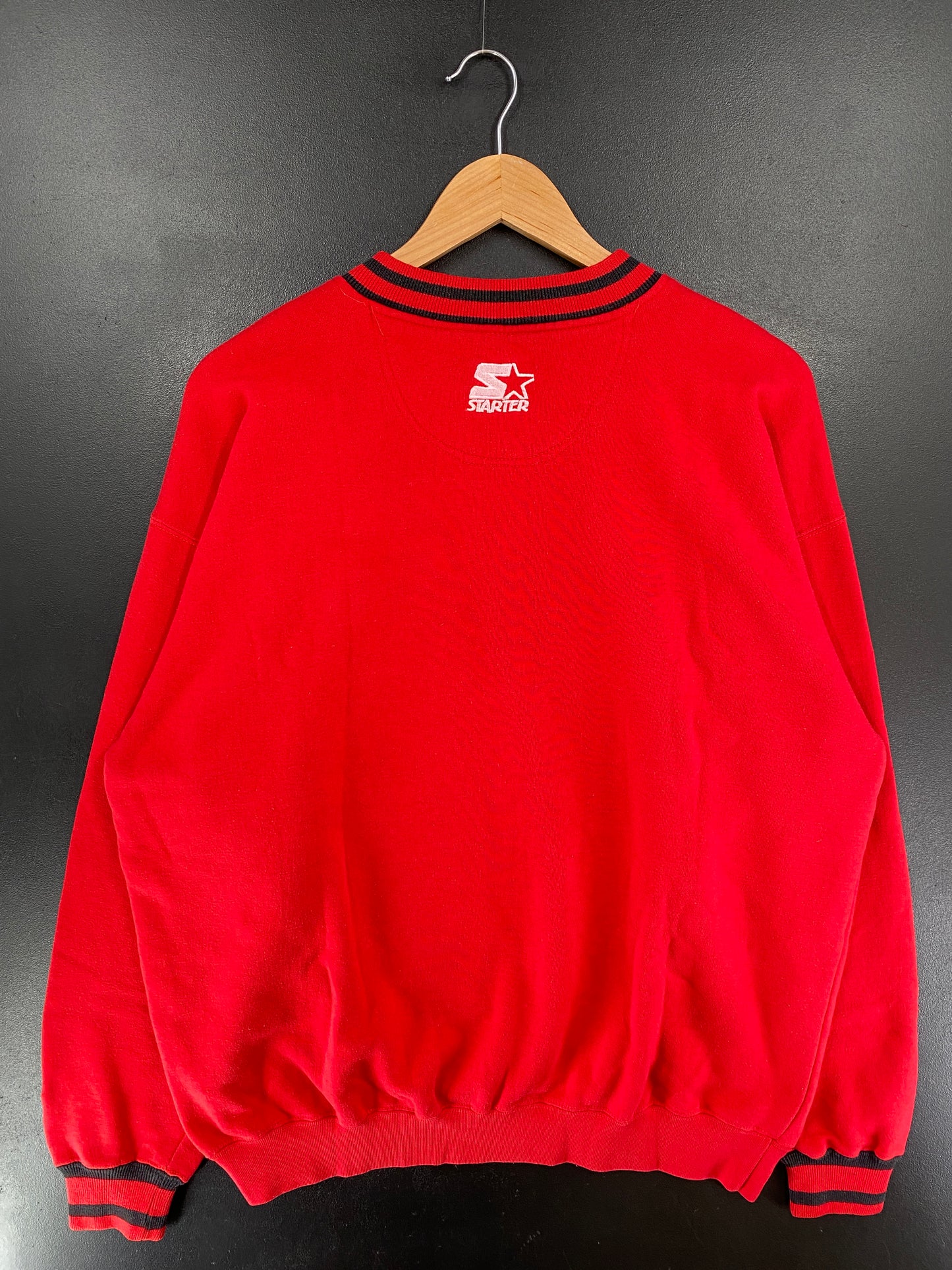 90’s STARTER x TEXAS TECH Size L Vintage College Sweat-Shirt / G5532S