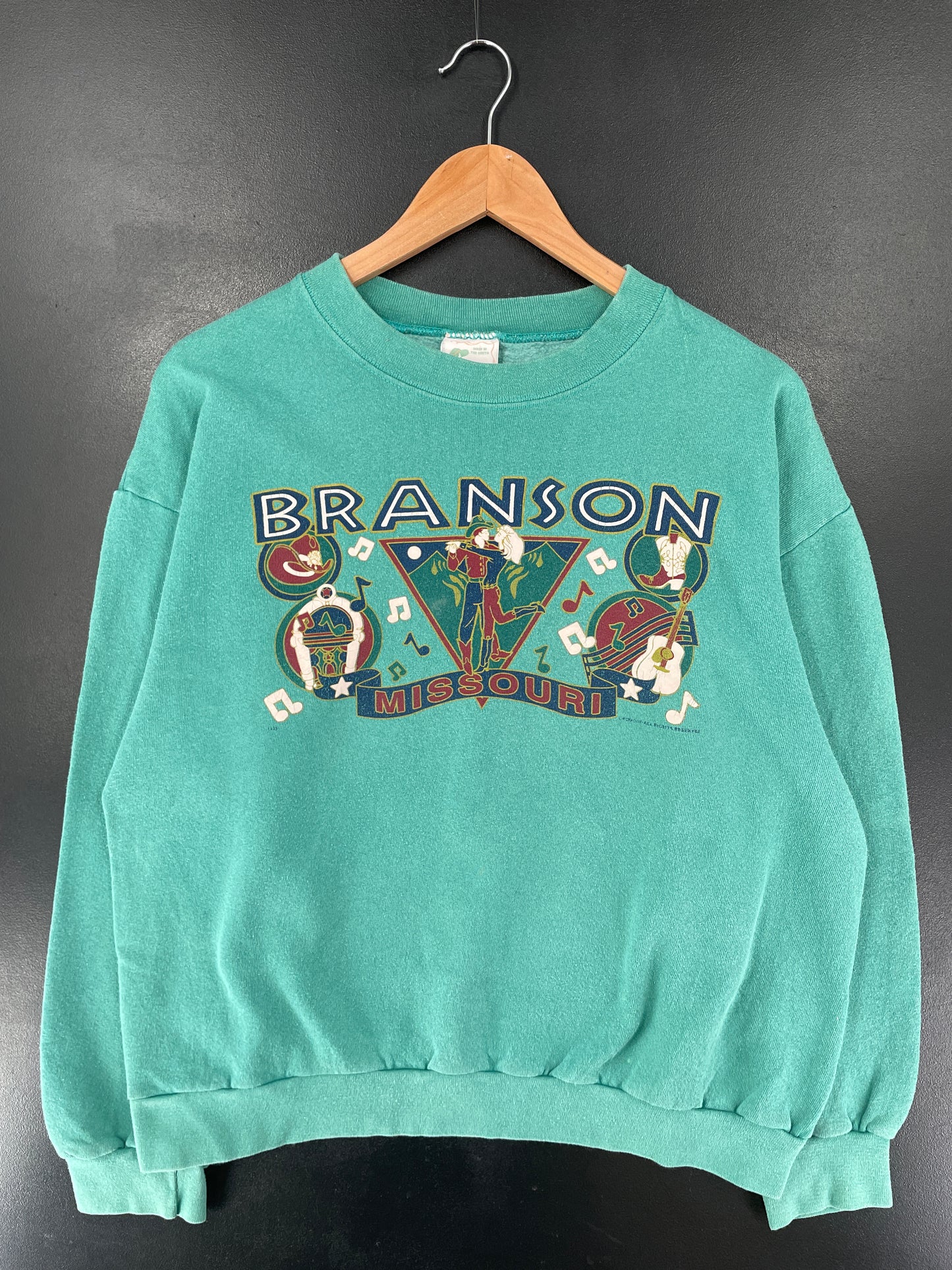 Vintage BRANSON MISSOURI Size L Sweat-shirt / G4128S