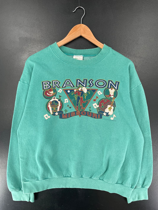 Vintage BRANSON MISSOURI Size L Sweat-shirt / G4128S
