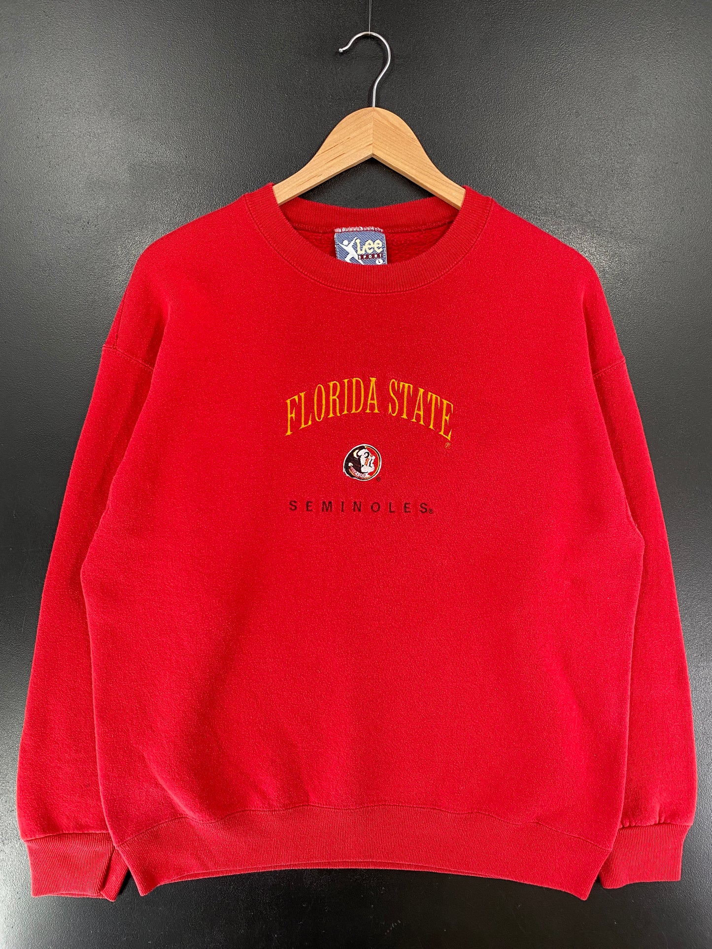 90's FLORIDA STATE SEMINOLES Made in USA Size L Vintage College Sweat-shirt / G5538S