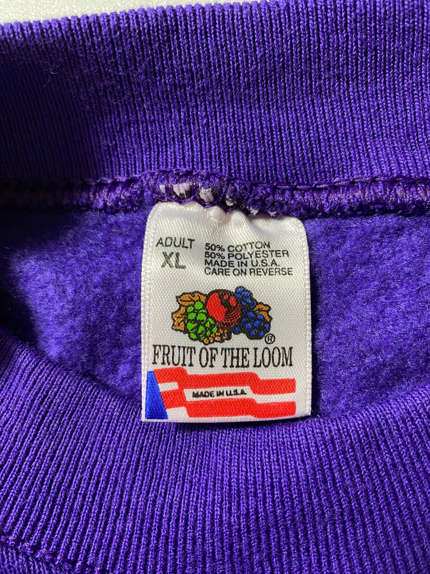 90's MARDI GRAS Made in USA Size XL Vintage Sweat shirt / G5462S