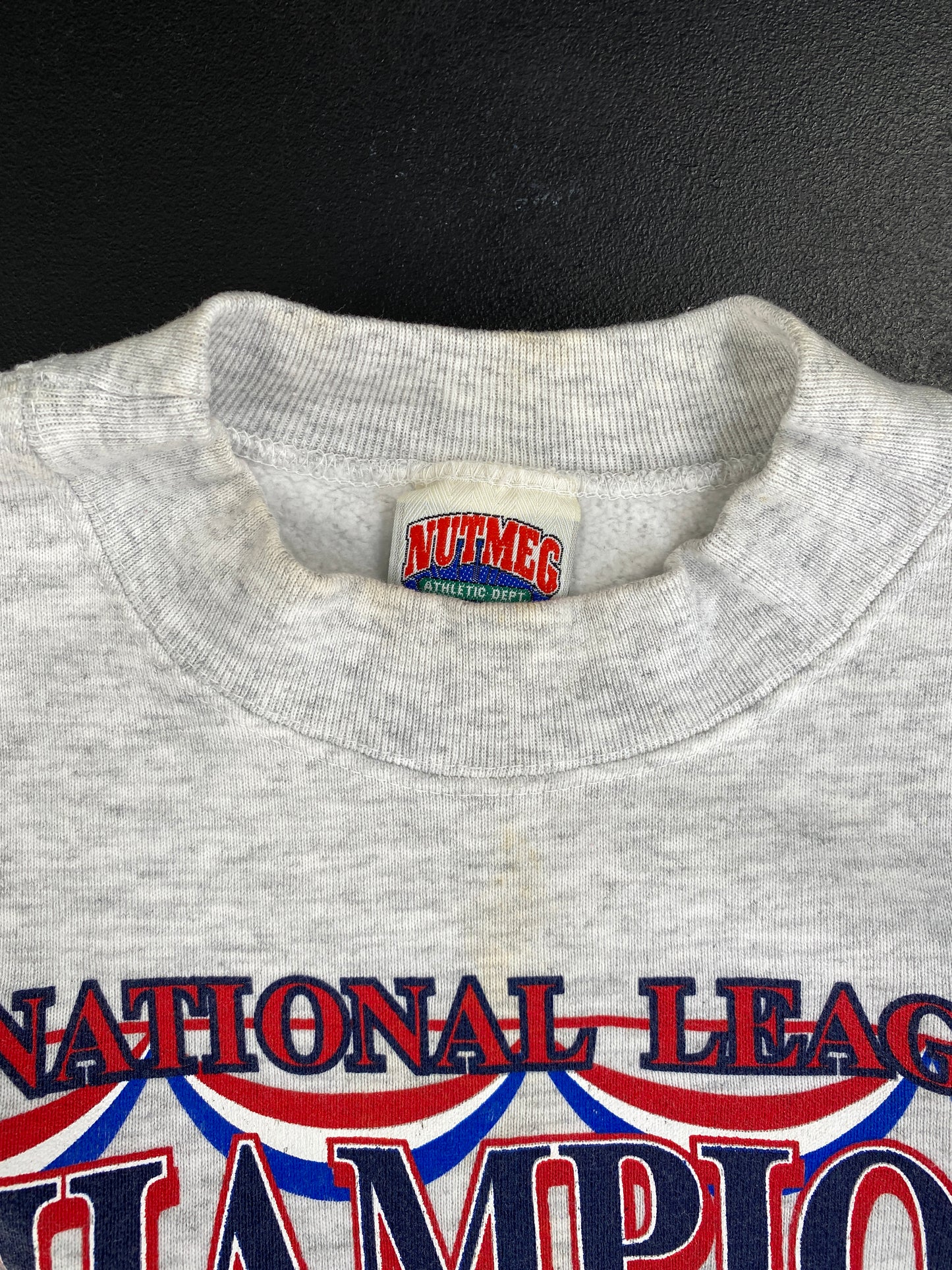 90's ATLANTA BRAVES Size M Vintage NFL Sweat-Shirt / G3166S