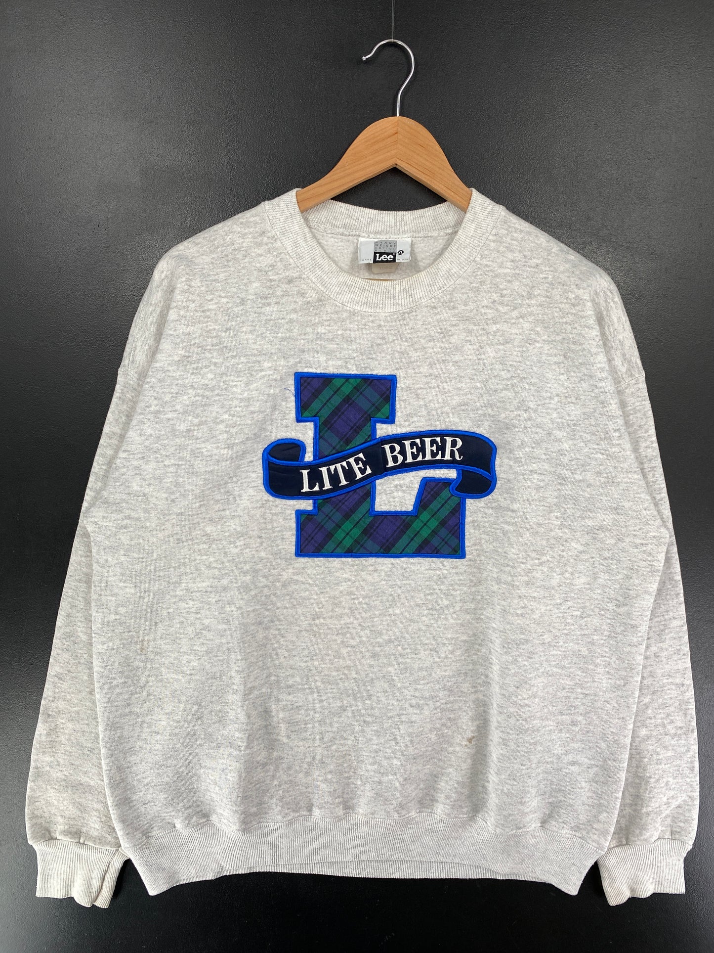 90's LITE BEER Made in USA Size XL Vintage Sweat-shirt / G5570S