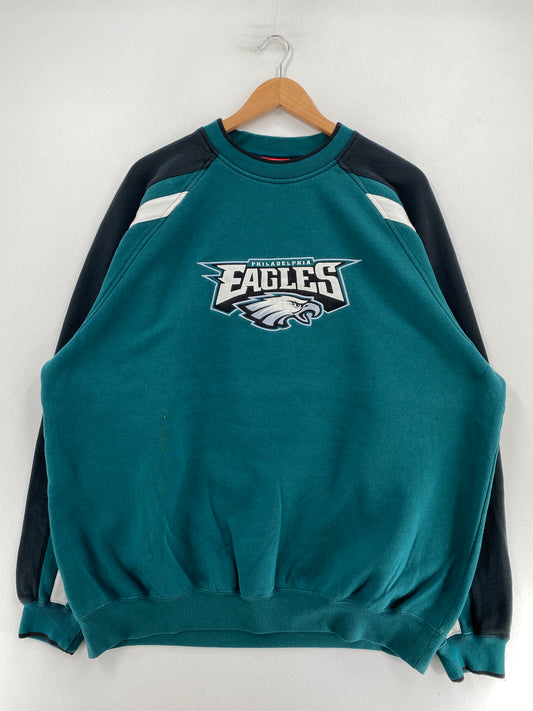 00’ PHILADELPHIA EAGLES Size XL NFL Sweat-Shirt / G3168S