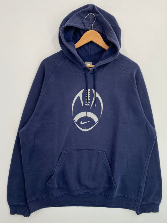 00' NIKE Size XL Vintage Hoodie Sweat-Shirt / G5593S