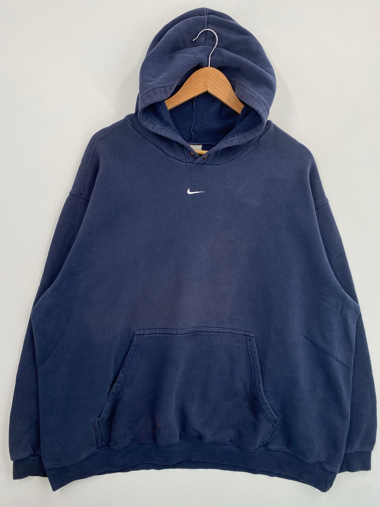 90’s NIKE CENTER SWOOSH Size XXL Vintage Hoodie Sweat-shirt / G5598S
