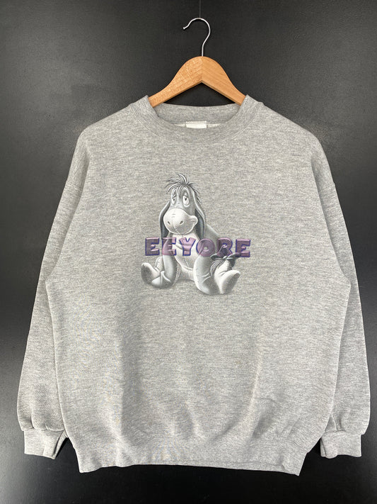 00' DISNEY EEYORE Size L Vintage Sweat-shirt / G6917S