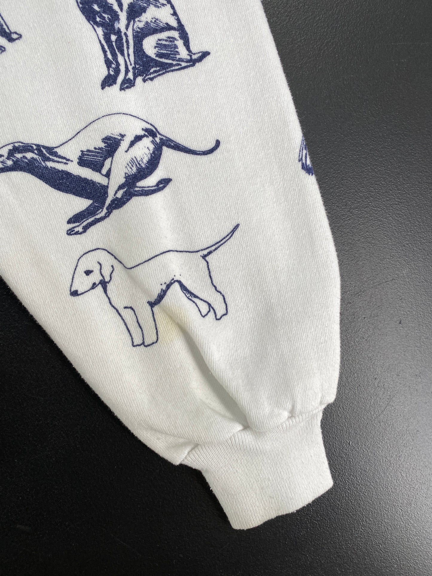 90's DOGS Made in USA Size XL Vintage Animal Sweat-Shirt / G3753S