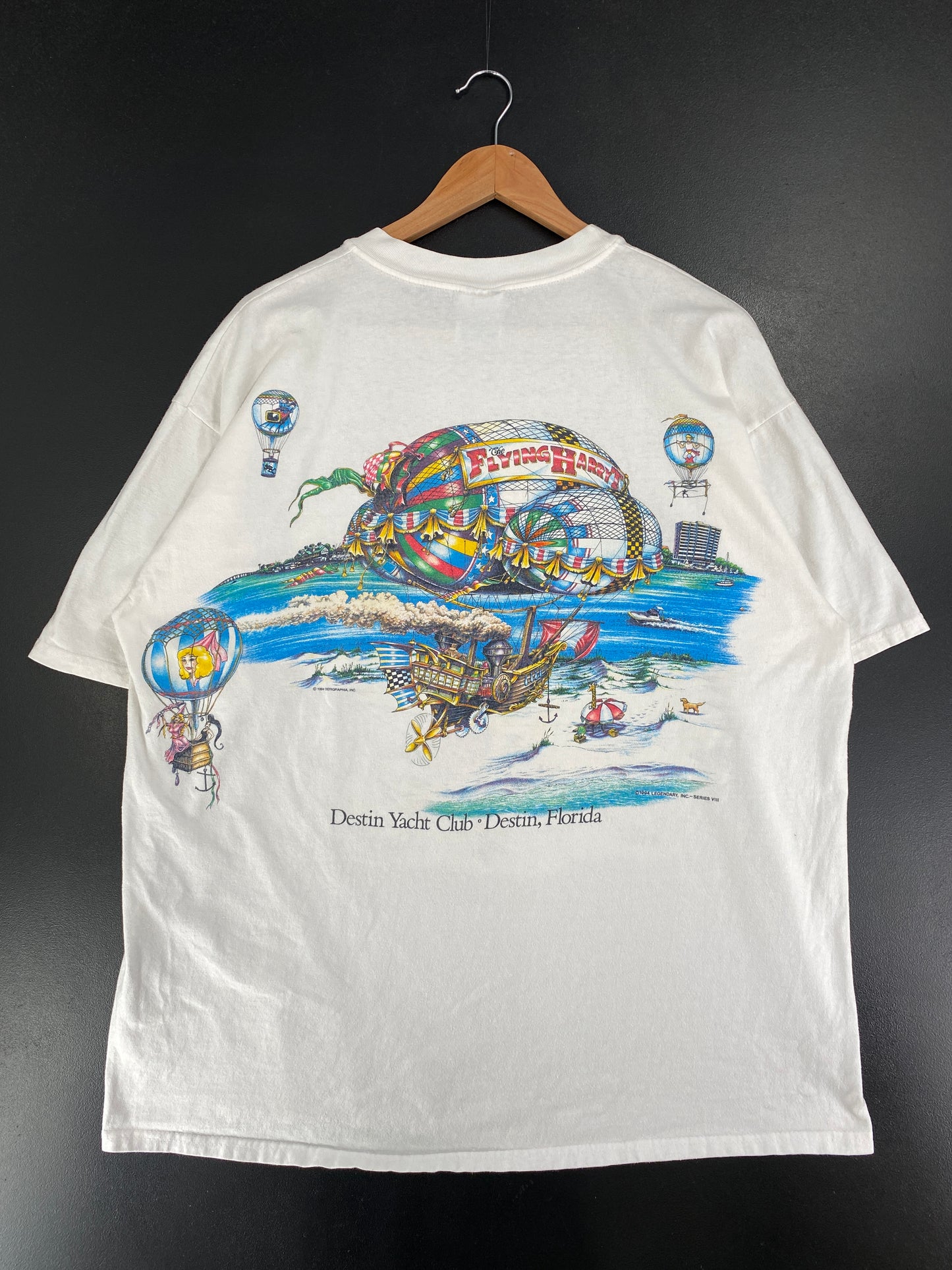 1994 HARRYT'S Made in USA Size XL Vintage T-Shirt / G3768T