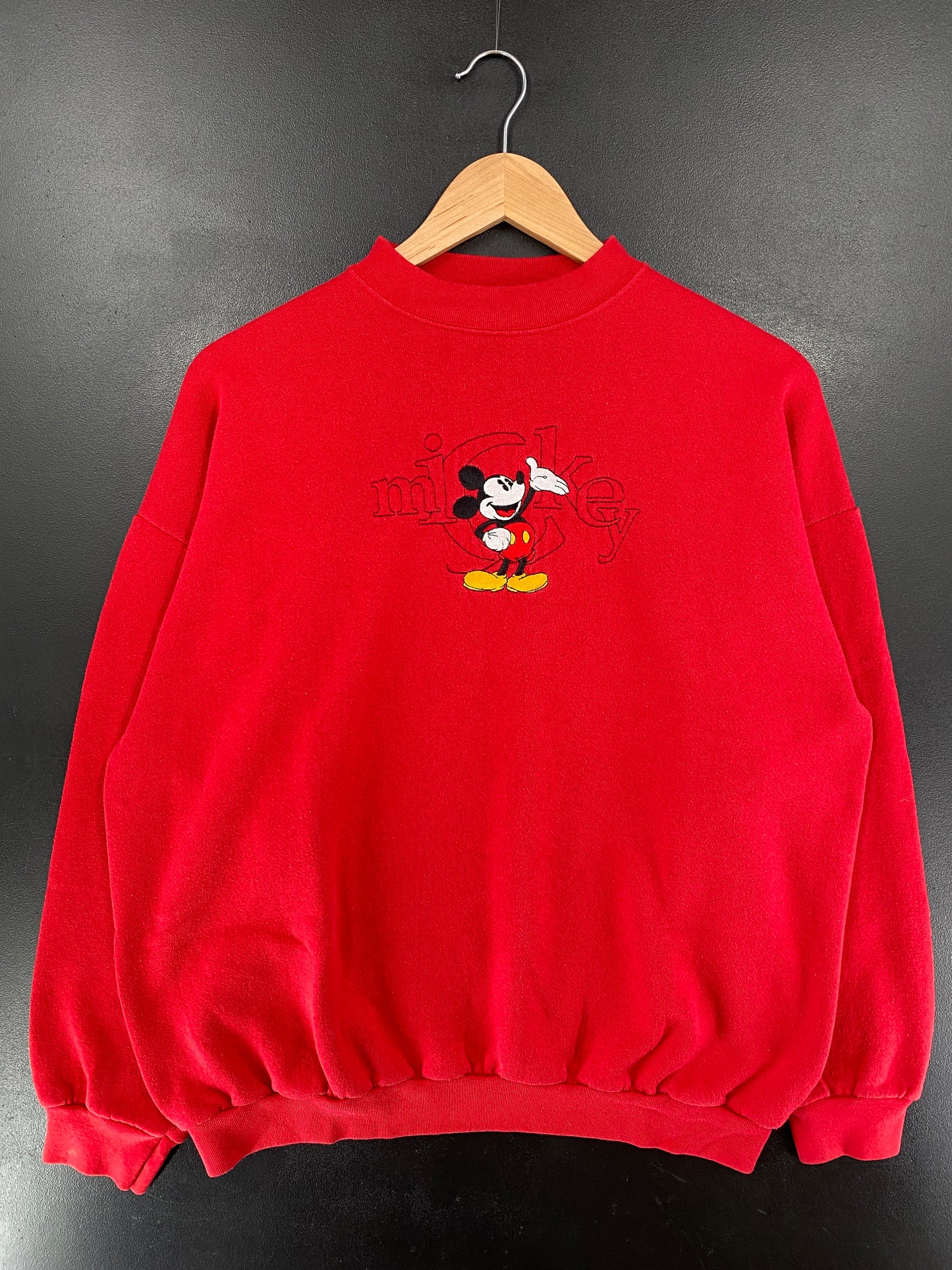 90's DISNEY MICKEY Made in USA Size XL Vintage Sweat-shirt / G5717S