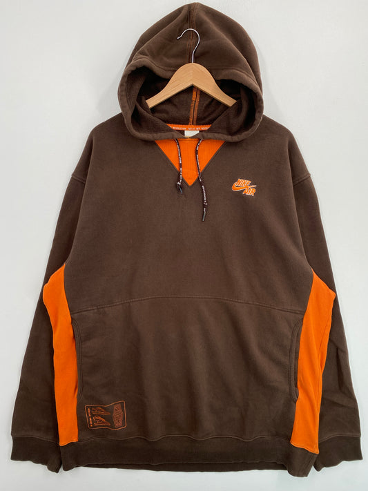 00' NIKE AIR FORCE Size XXL Vintage Hoodie Sweat-Shirt / G5727S