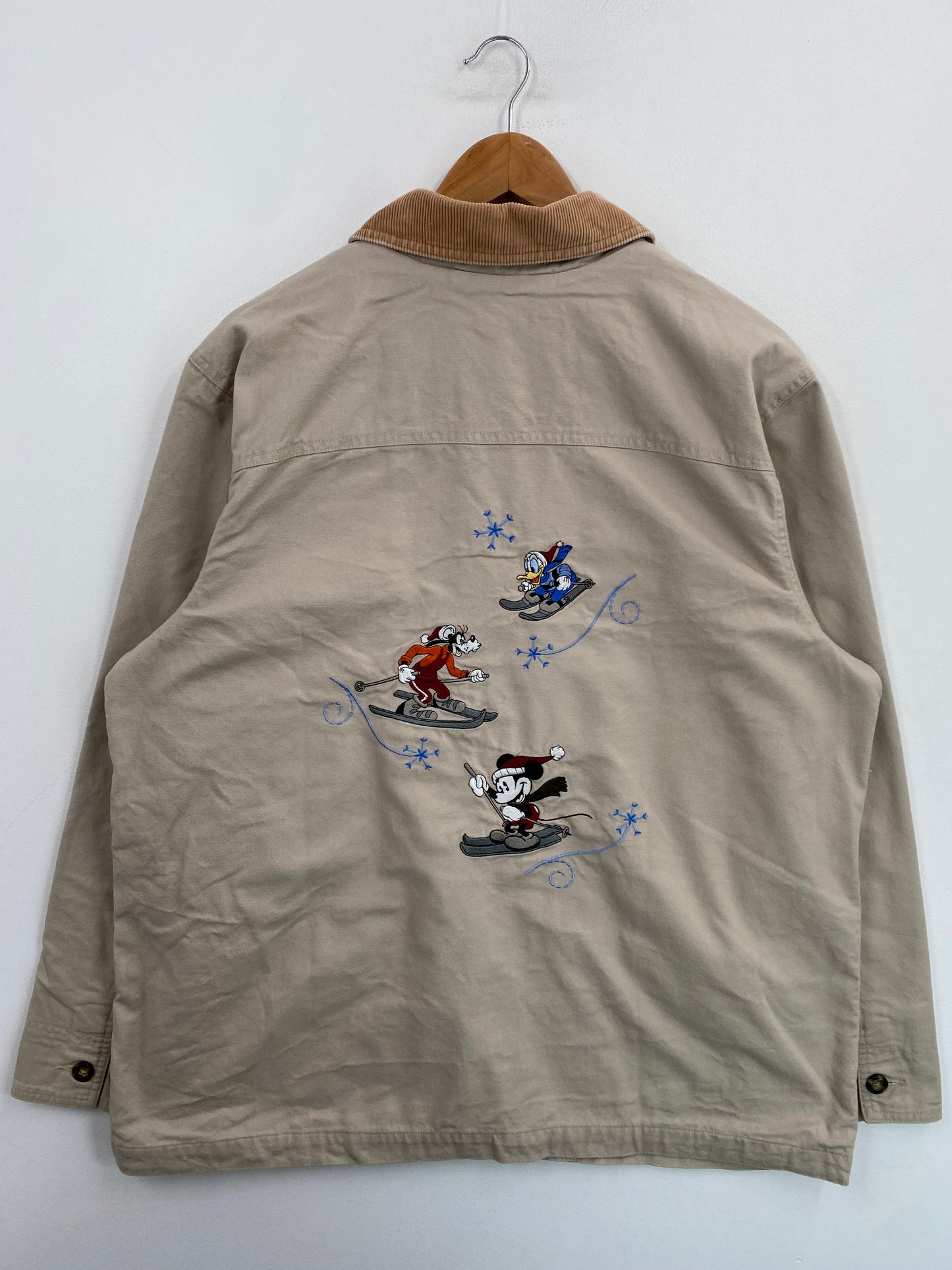 Vintage DISNEY MICKEY Size L Button Down Jacket / G5731J