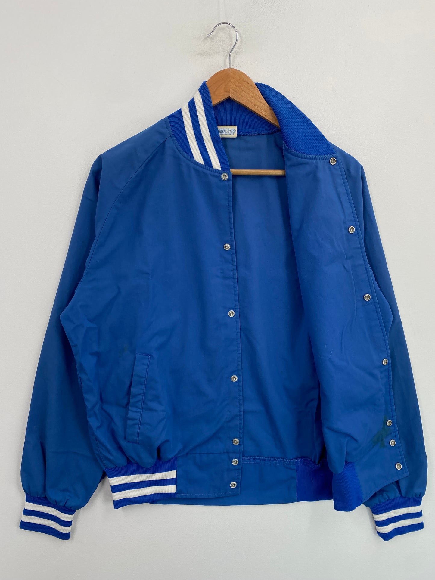 80’s DISNEY Made in USA Size M Vintage Zip-up Cotton Jacket / G5732J