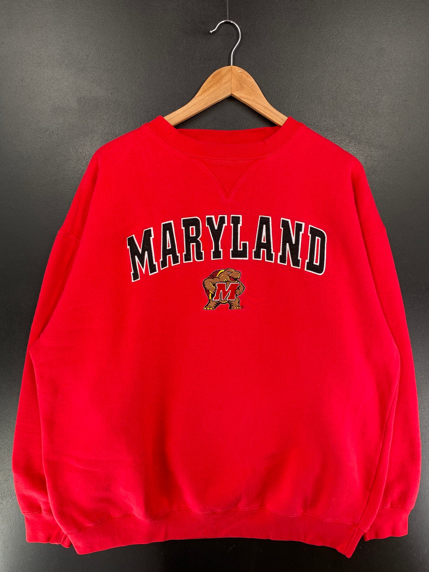Vintage MARYLAND TERRAPINS Size XL College Sweat-Shirt / G5753S