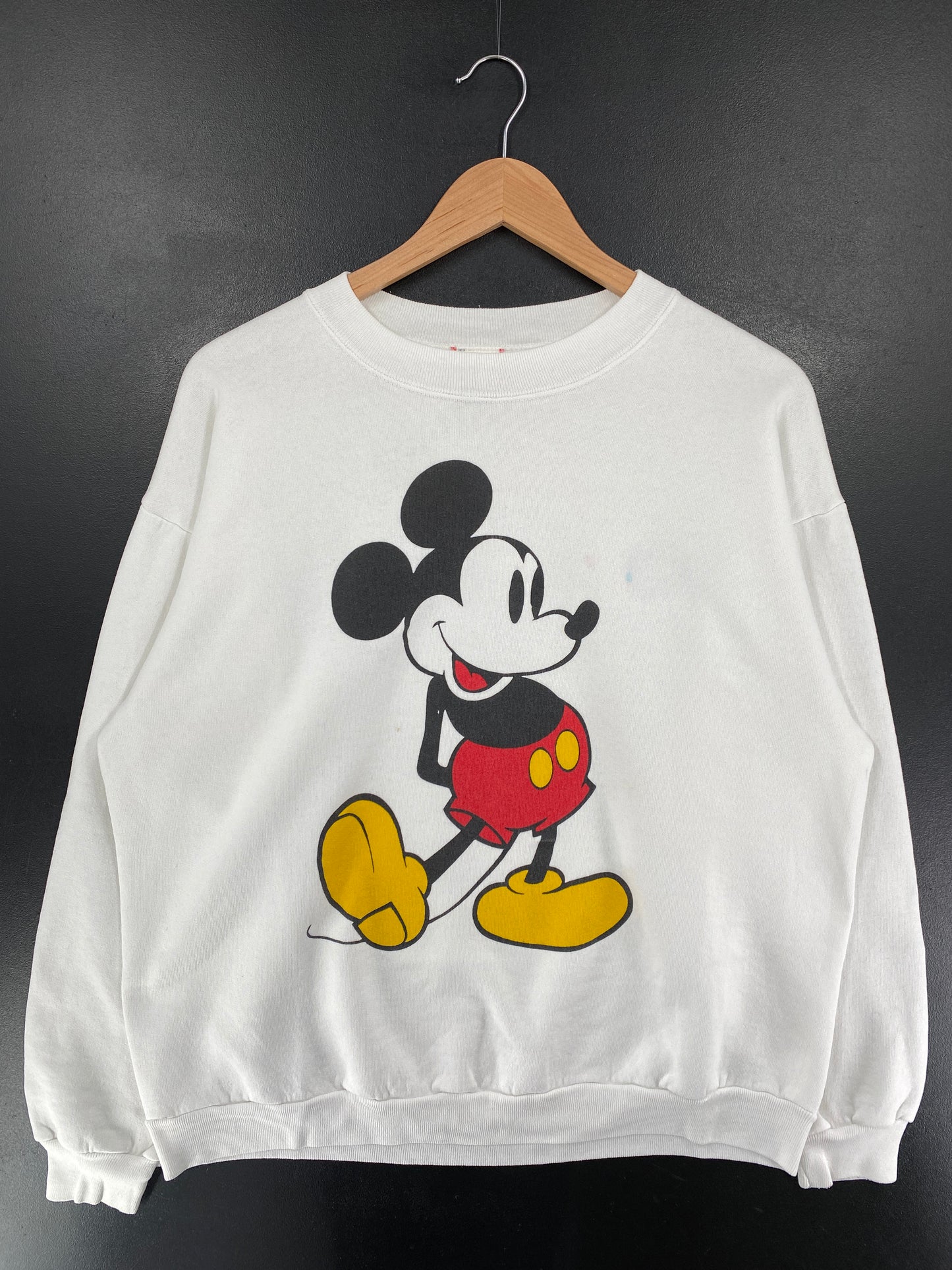 90's DISNEY MICKEY Made in USA Size XL Vintage Sweat-shirt / G5767S