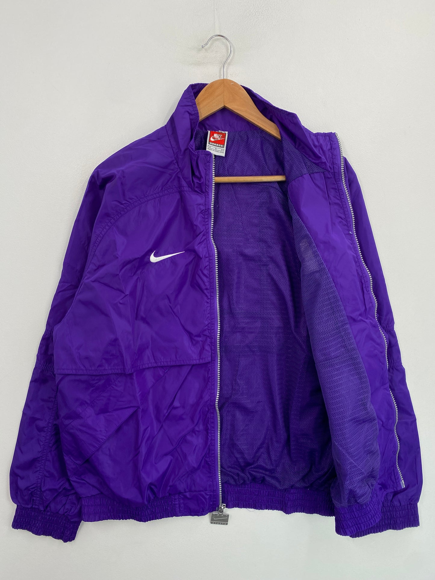 90’s NIKE X LSU Size M Vintage College Nylon Jacket / G5775N
