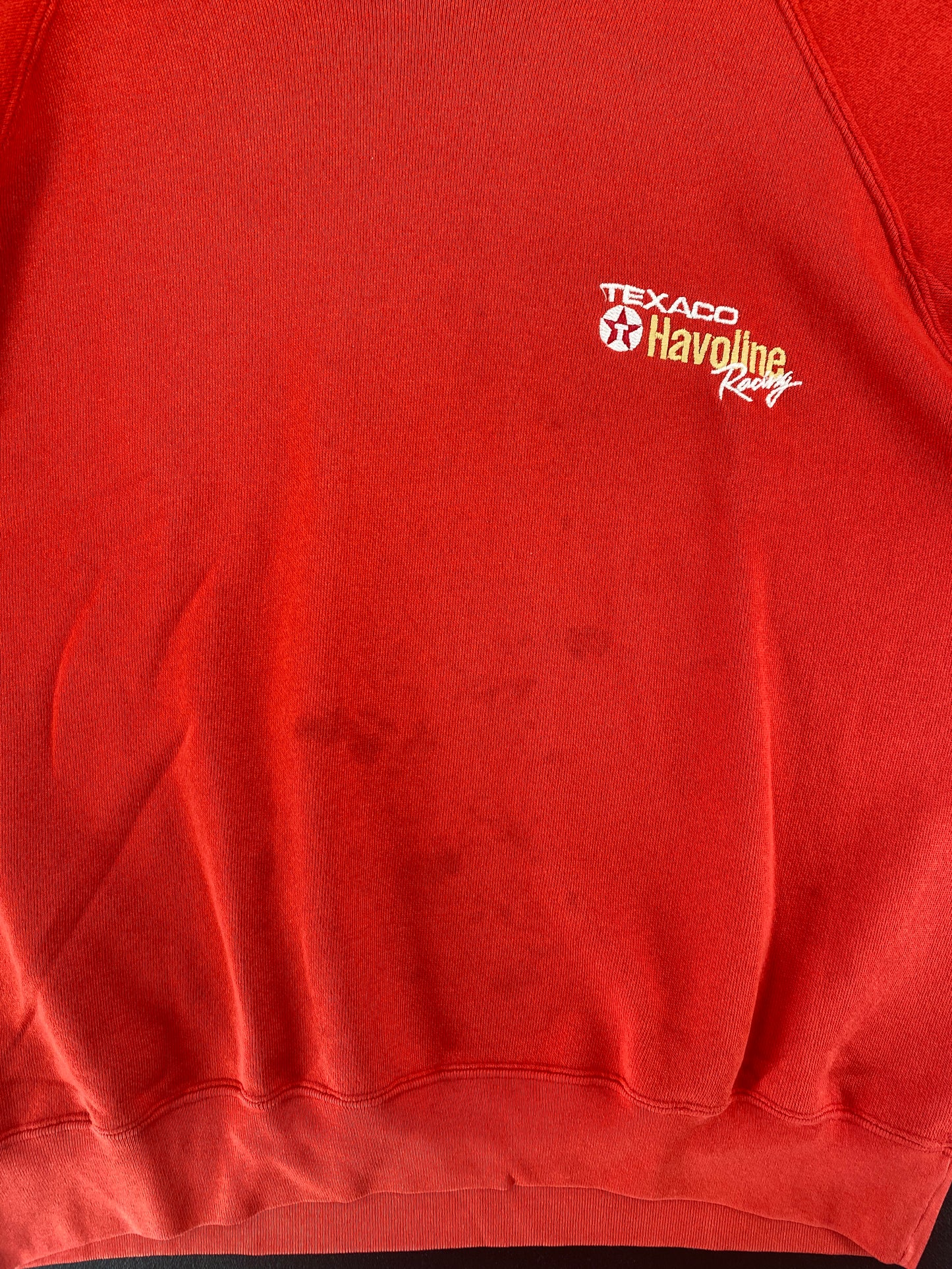 90’s TEXACO HAVOLINE RACING Made in USA Size XL Vintage Sweat-shirt / G5784S